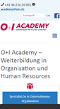 Mobile Screenshot of oi-academy.ch